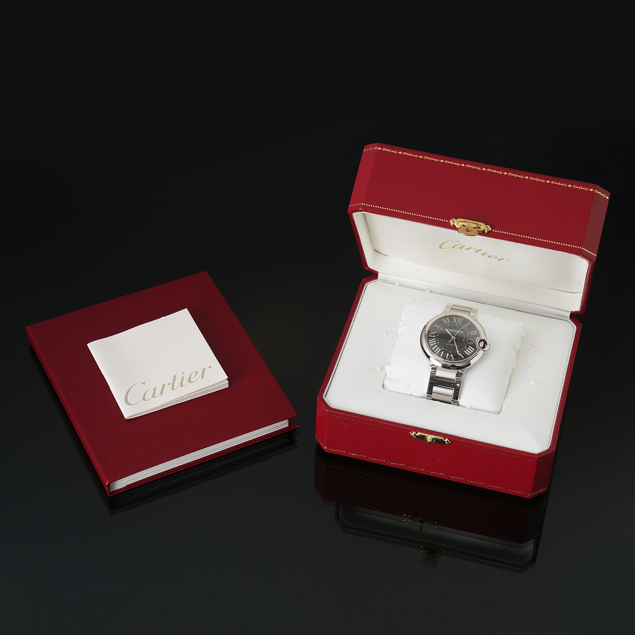 CARTIER(USED)까르띠에 발롱블루 42 스틸 오토 W6920042