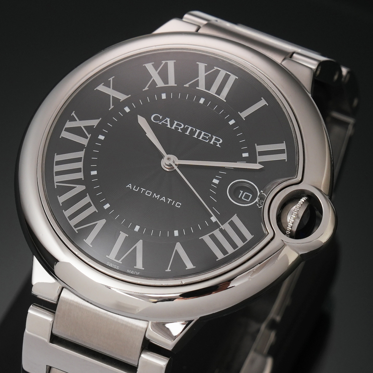 CARTIER(USED)까르띠에 발롱블루 42 스틸 오토 W6920042