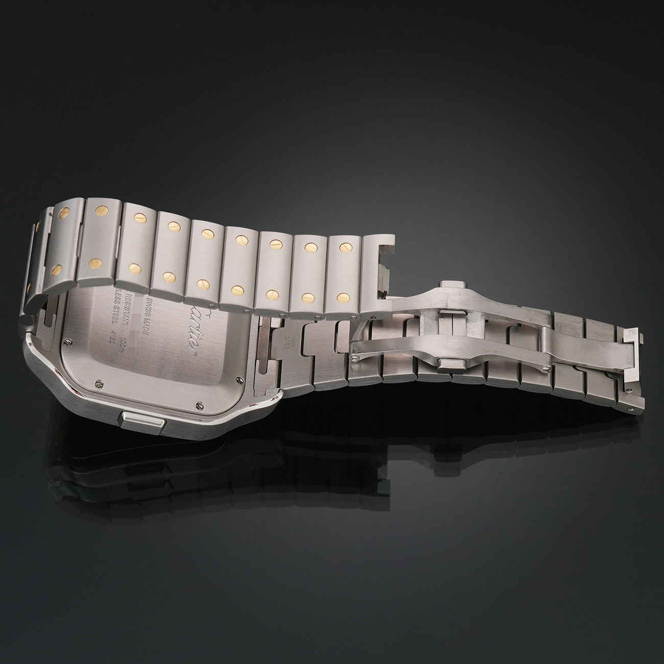CARTIER(USED)까르띠에 산토스 드 까르띠에 콤비 오토 크로노그래프 워치 XL