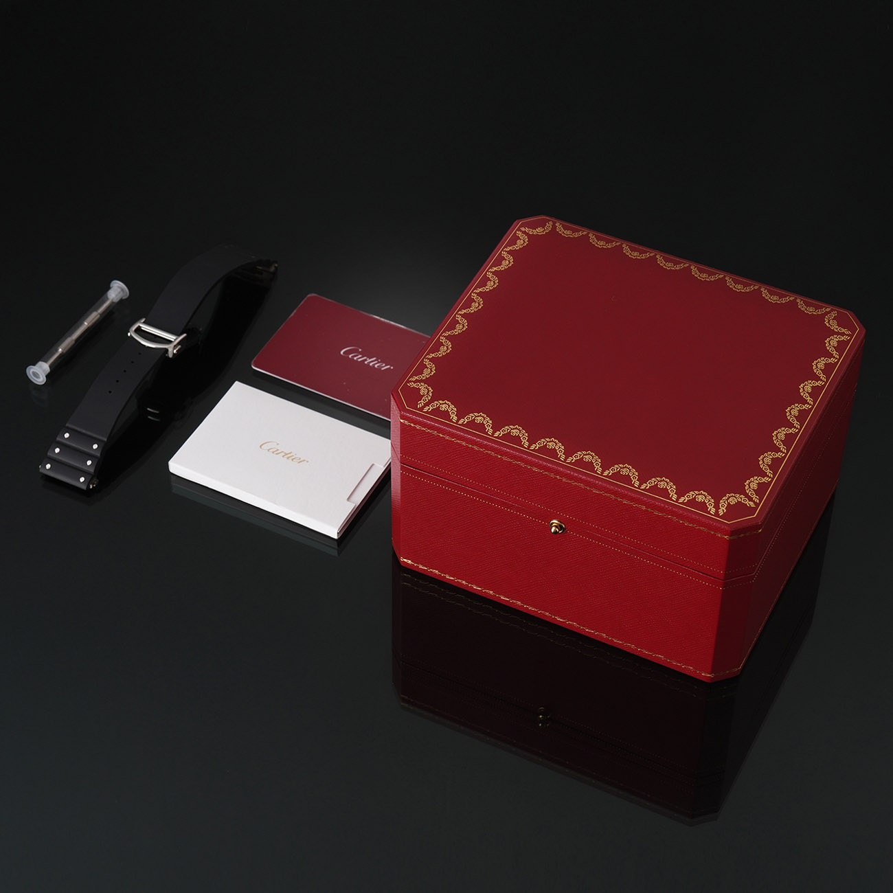 CARTIER(USED)까르띠에 산토스 드 까르띠에 콤비 오토 크로노그래프 워치 XL
