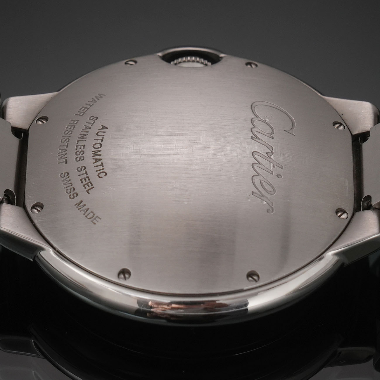 CARTIER(USED)까르띠에 발롱블루 42MM 오토매틱 워치 W69012Z4