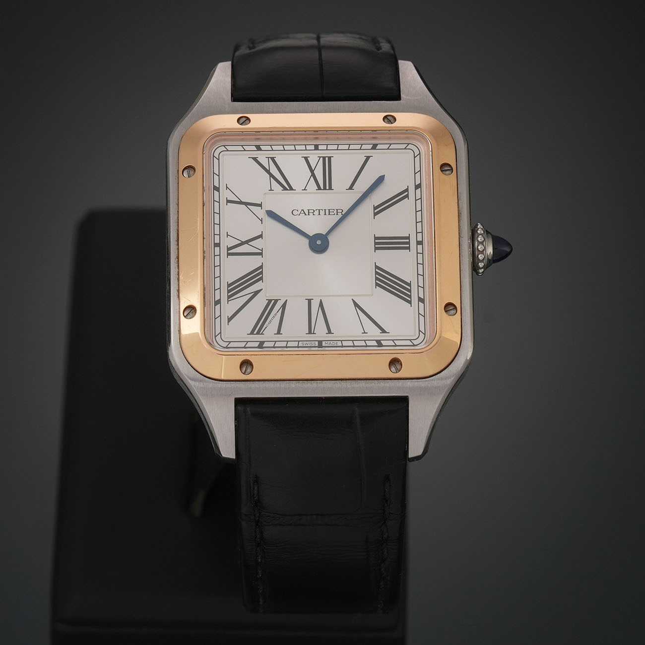 CARTIER(USED)까르띠에 뒤몽 라지 콤비 W2SA011