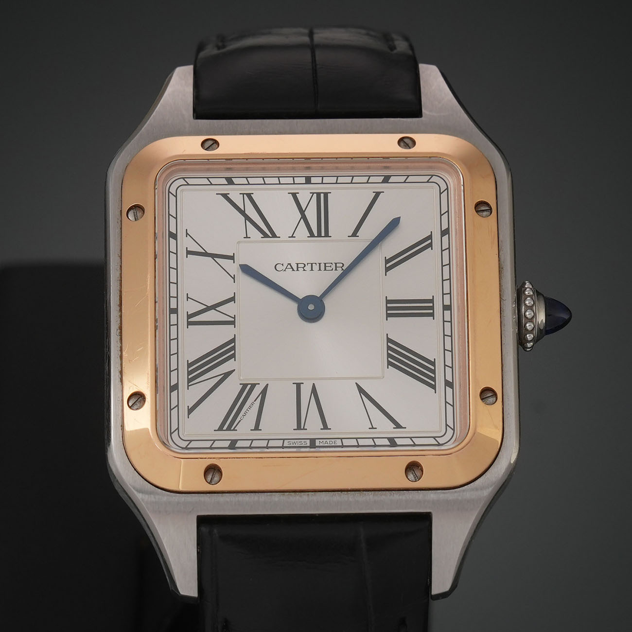 CARTIER(USED)까르띠에 뒤몽 라지 콤비 W2SA011