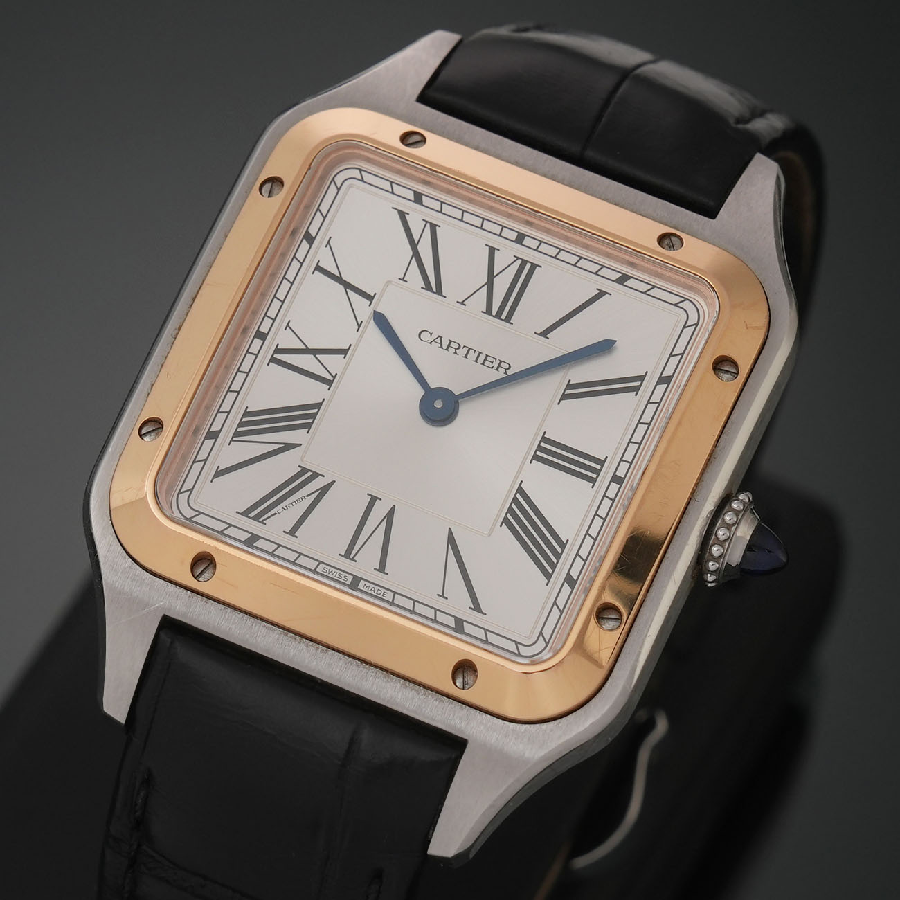 CARTIER(USED)까르띠에 뒤몽 라지 콤비 W2SA011