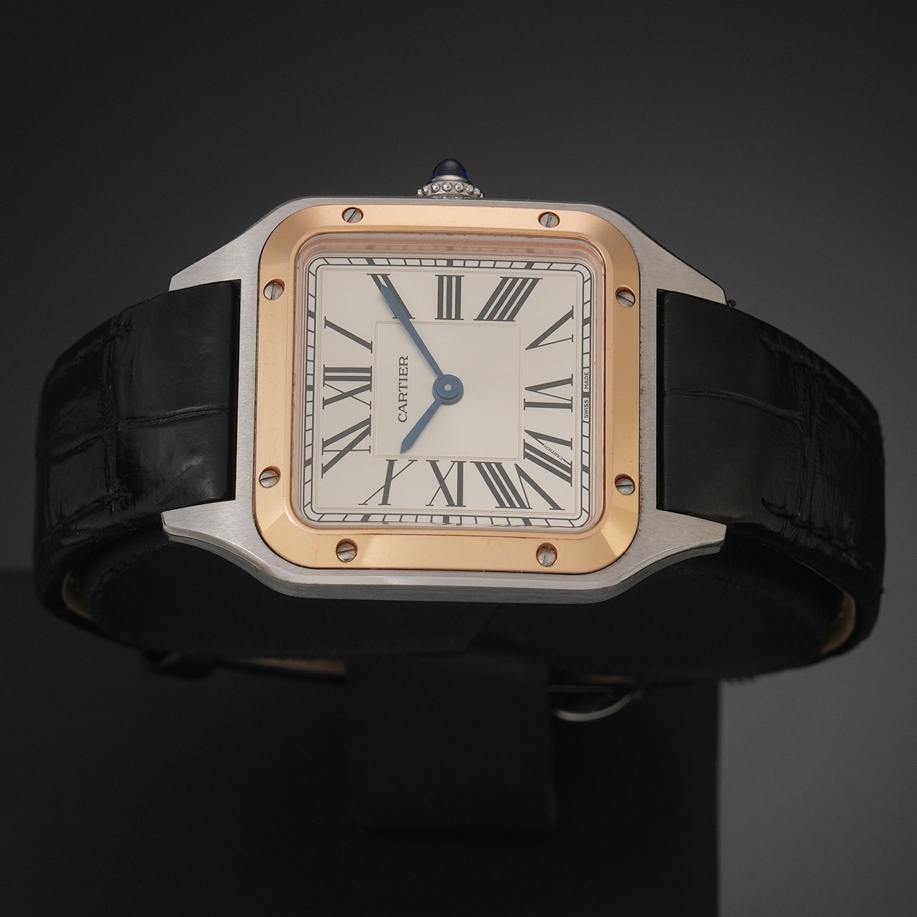 CARTIER(USED)까르띠에 뒤몽 콤비 스몰 W2SA0012