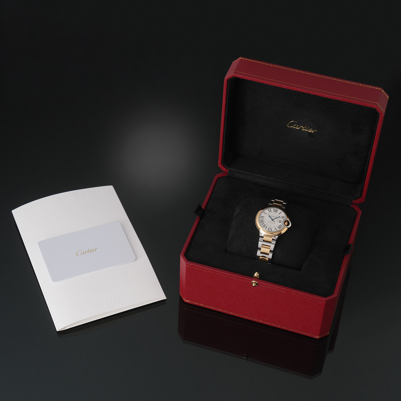 CARTIER(USED)까르띠에 W2BB0037 발롱블루 36 콤비