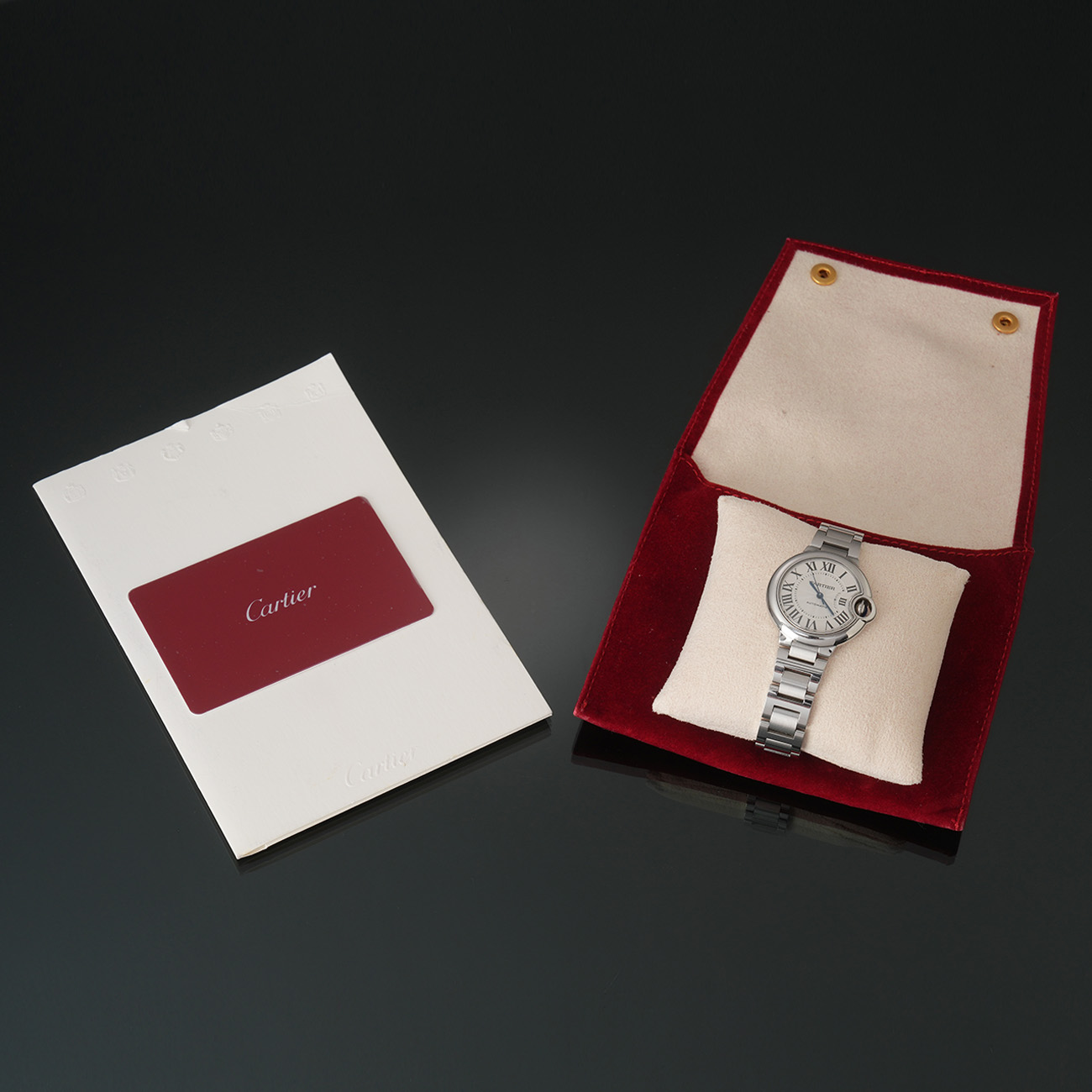 CARTIER(USED)까르띠에 WSBB0044 발롱블루 33M 오토매틱