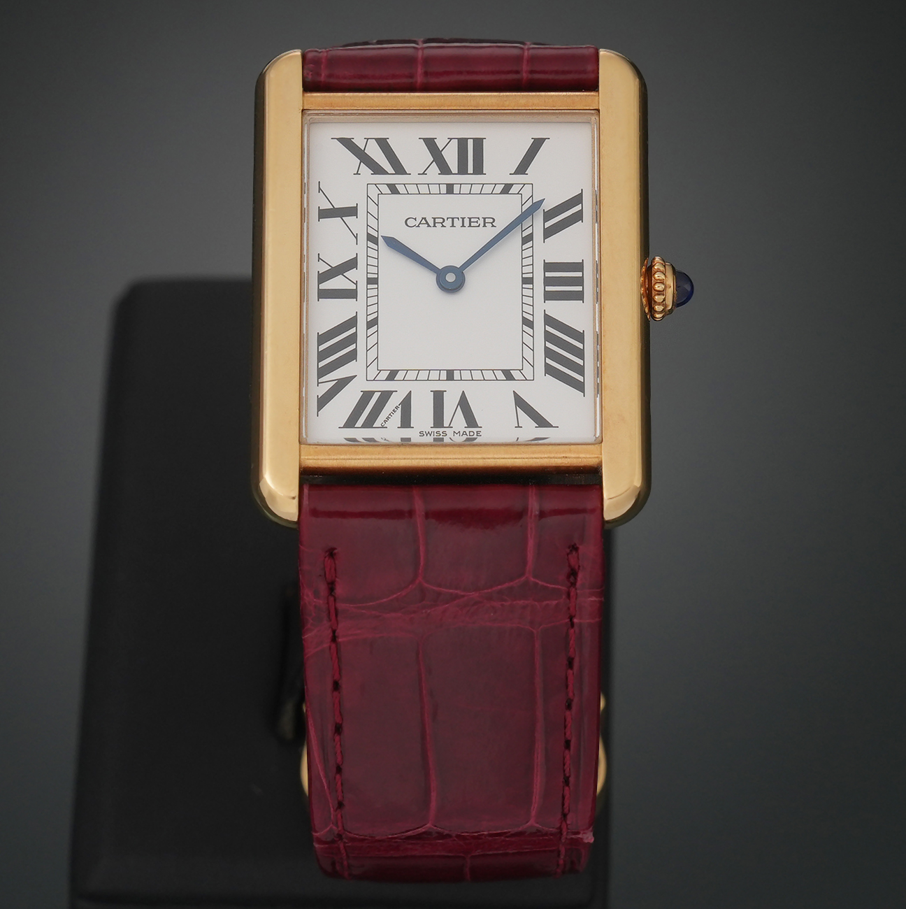 CARTIER(USED)까르띠에 탱크 솔로 라지 W5200004
