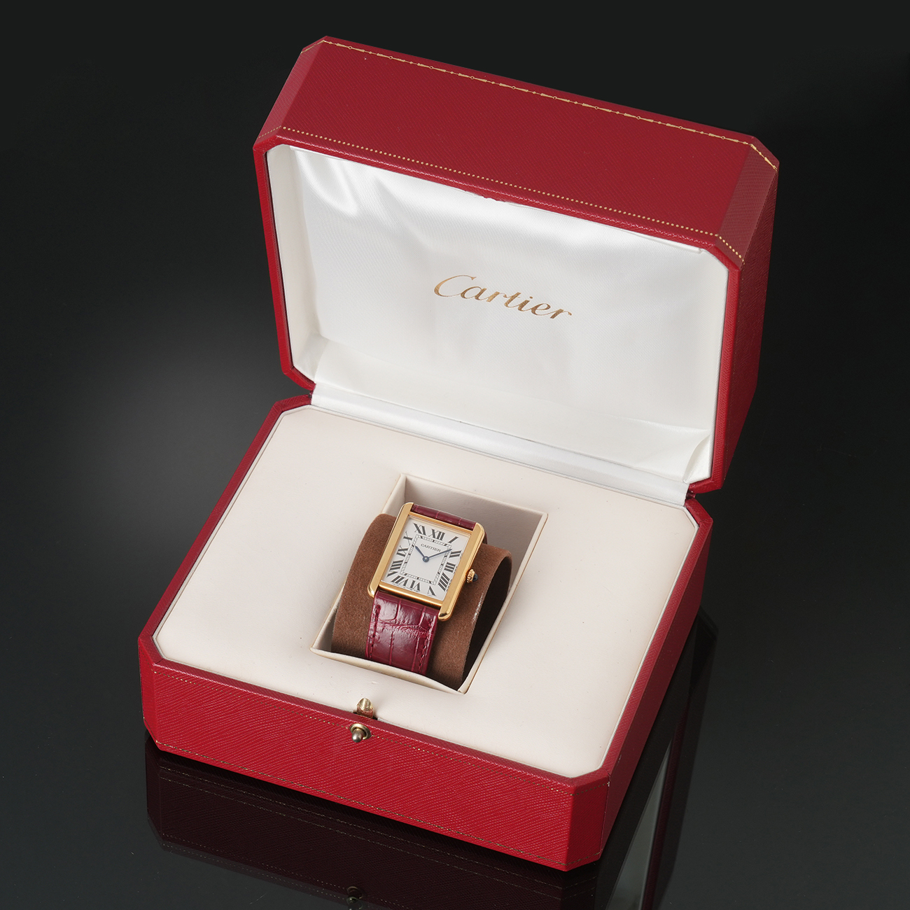 CARTIER(USED)까르띠에 탱크 솔로 라지 W5200004