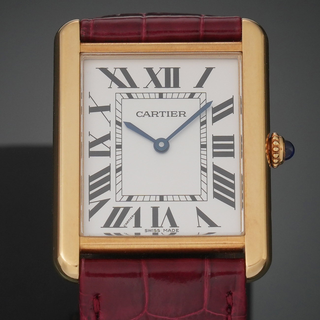 CARTIER(USED)까르띠에 탱크 솔로 라지 W5200004
