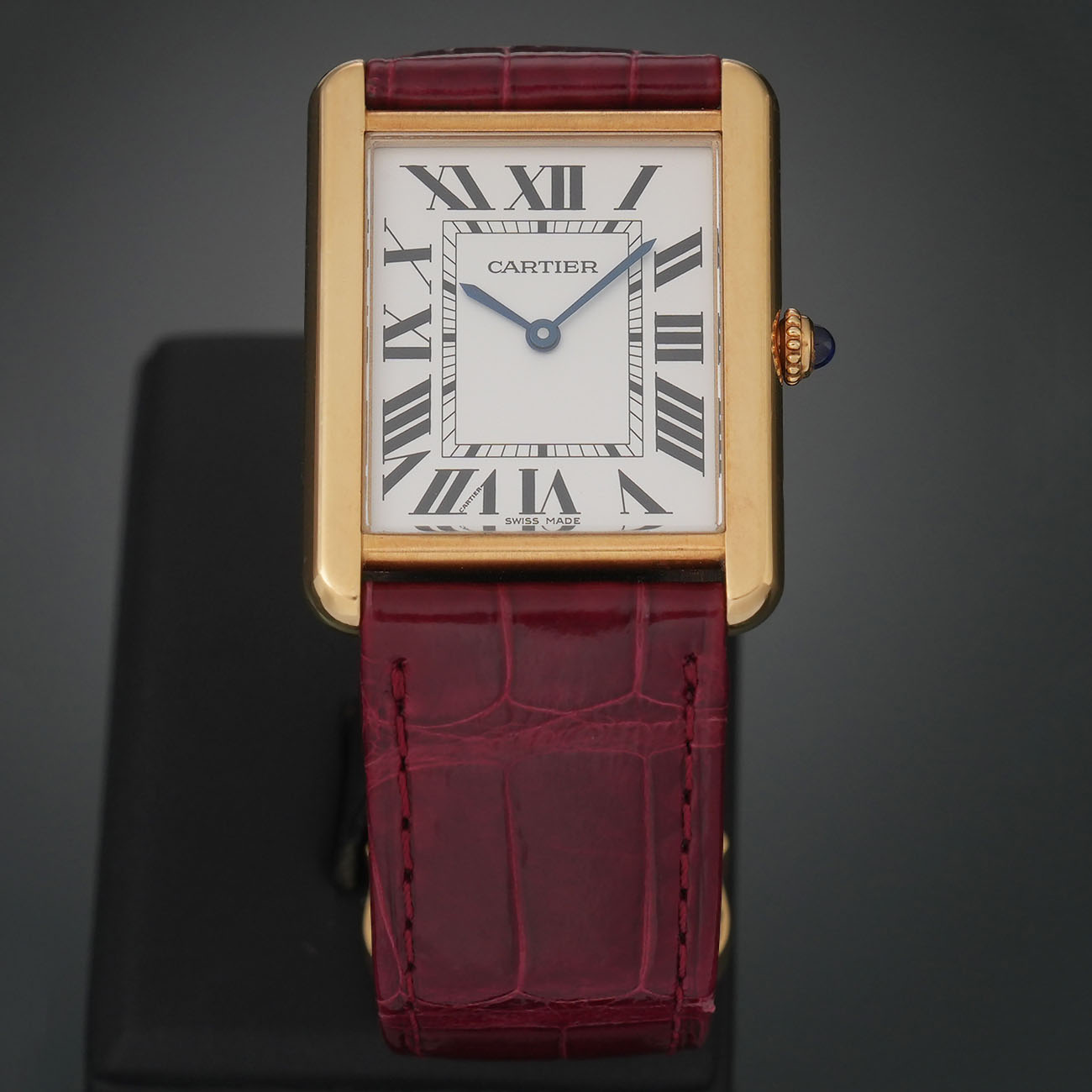 CARTIER(USED)까르띠에 탱크 솔로 라지 W5200004