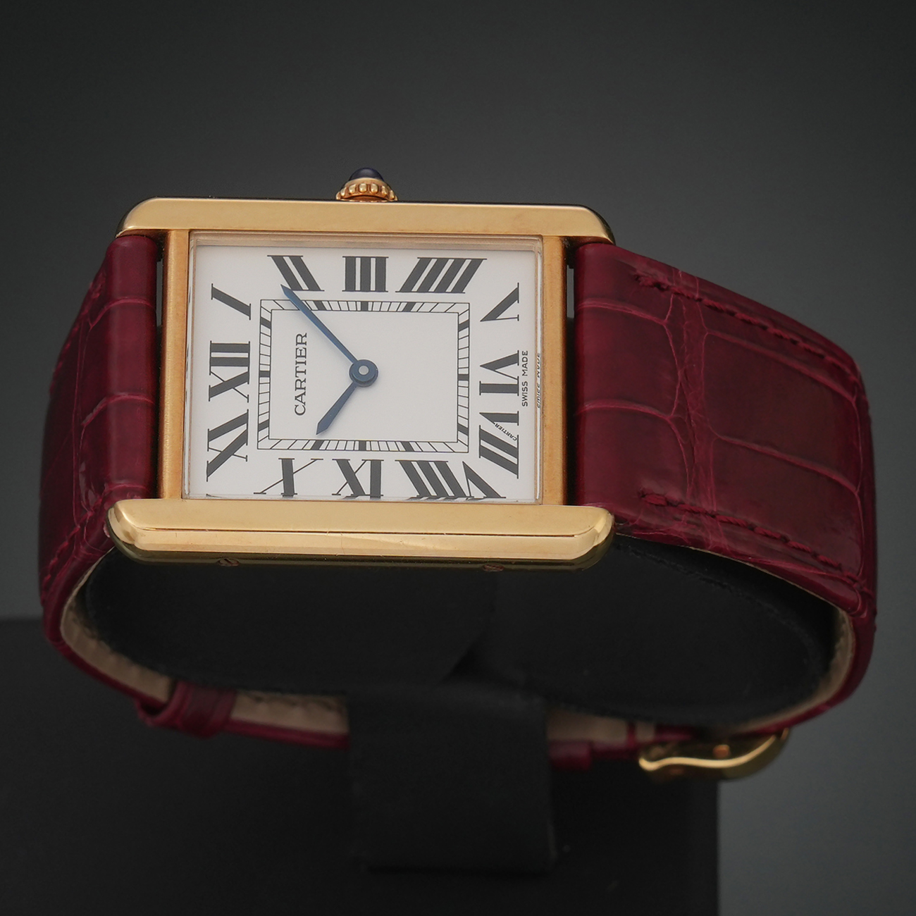 CARTIER(USED)까르띠에 탱크 솔로 라지 W5200004