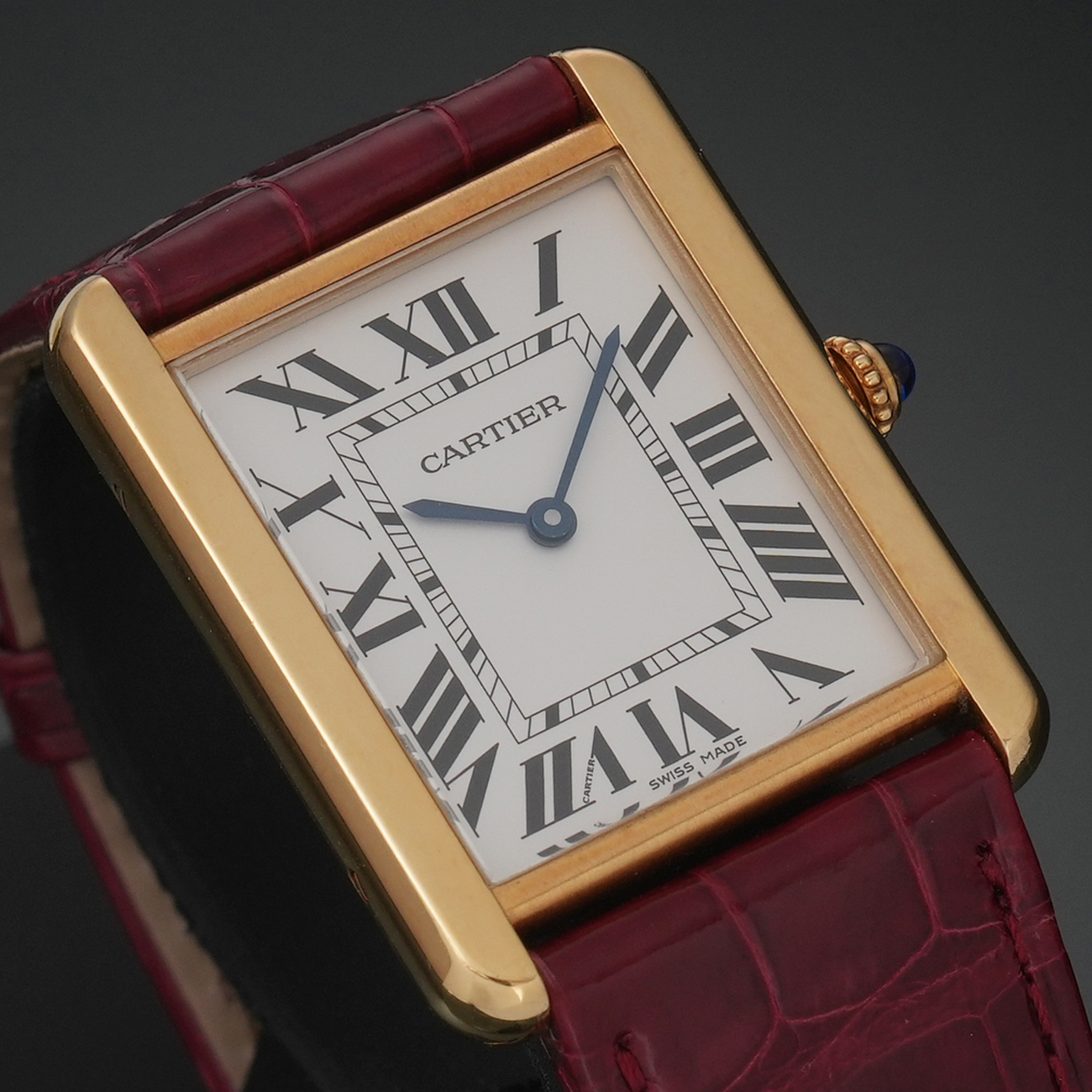 CARTIER(USED)까르띠에 탱크 솔로 라지 W5200004