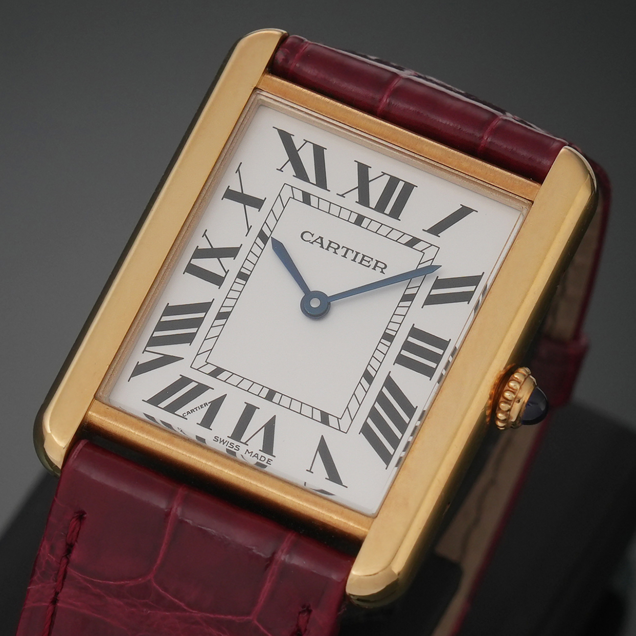 CARTIER(USED)까르띠에 탱크 솔로 라지 W5200004