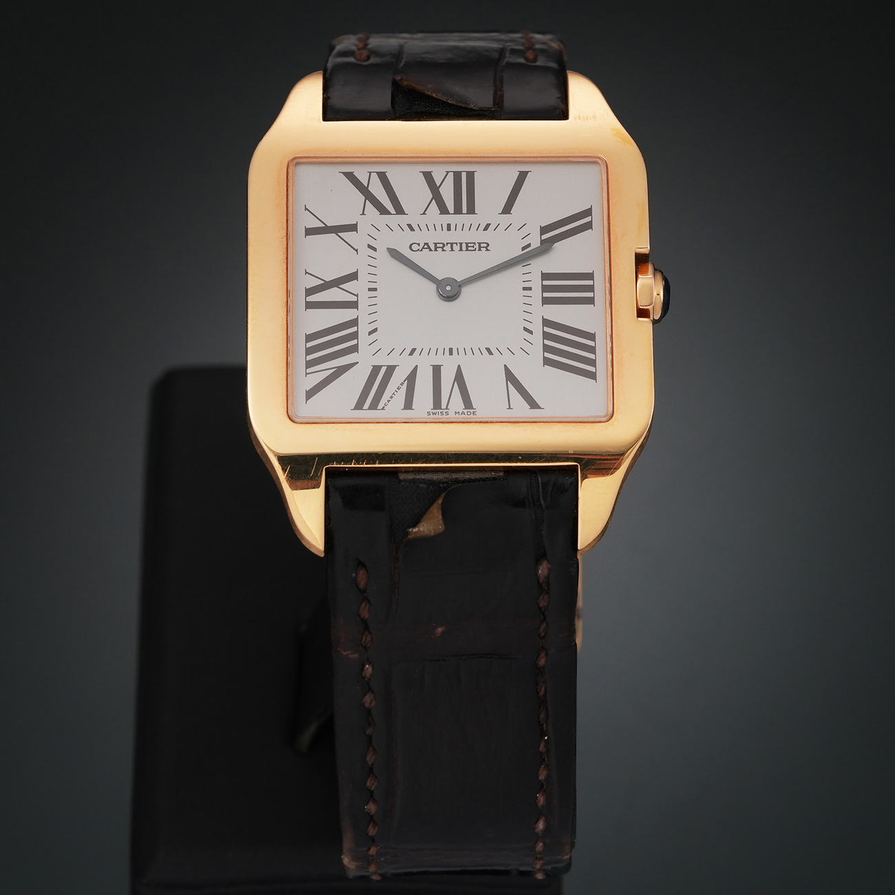 CARTIER(USED)까르띠에 산토스 뒤몽 라지 W2006951