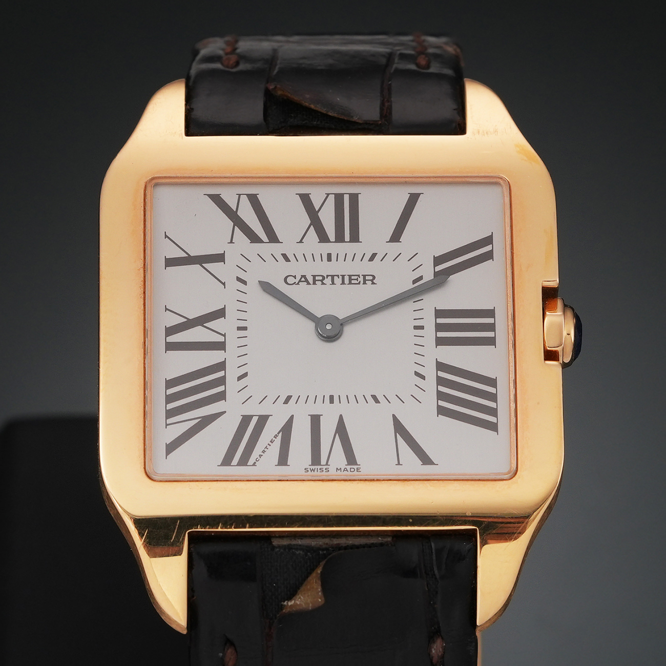 CARTIER(USED)까르띠에 산토스 뒤몽 라지 W2006951