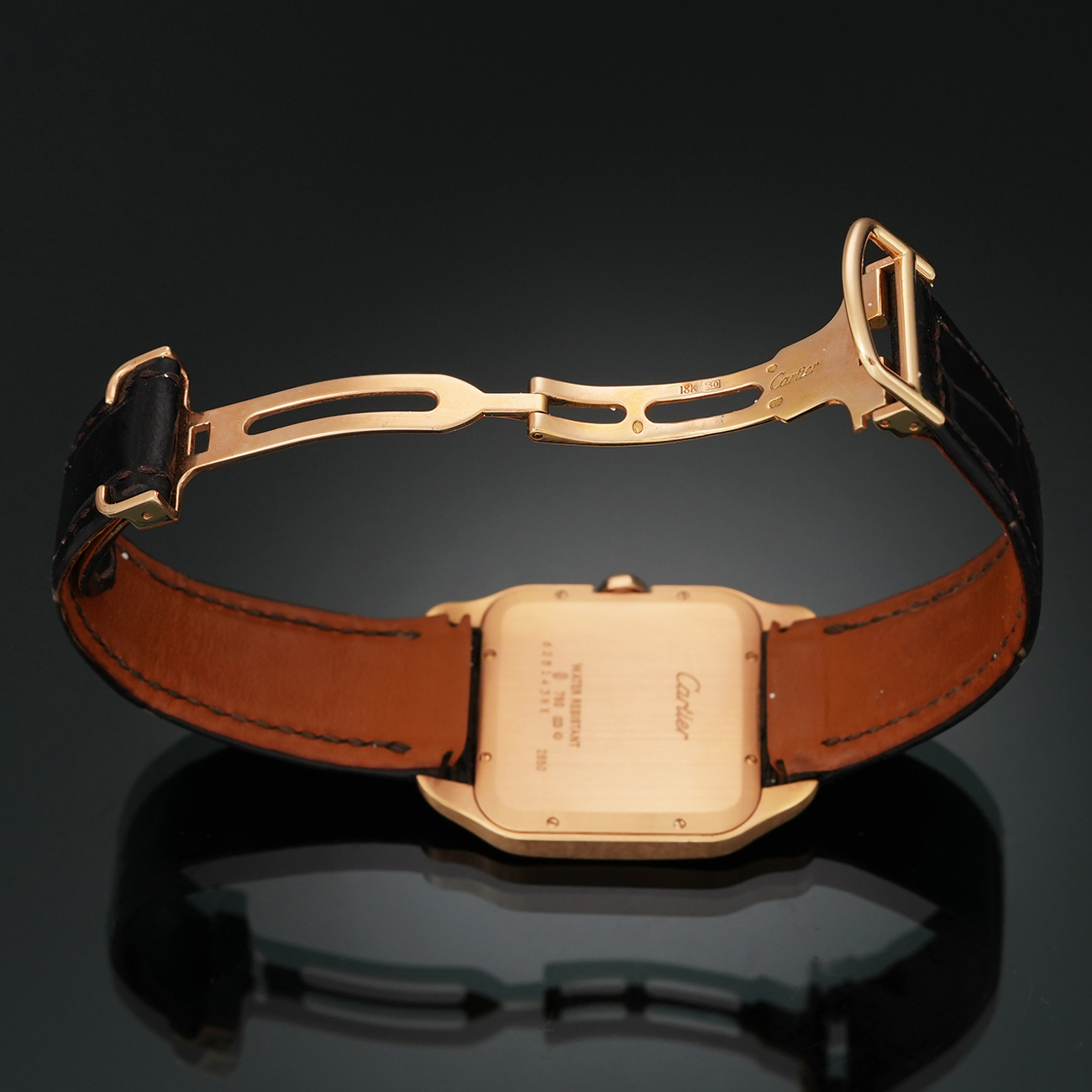 CARTIER(USED)까르띠에 산토스 뒤몽 라지 W2006951