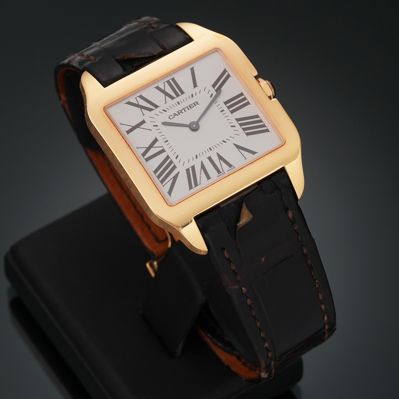 CARTIER(USED)까르띠에 산토스 뒤몽 라지 W2006951
