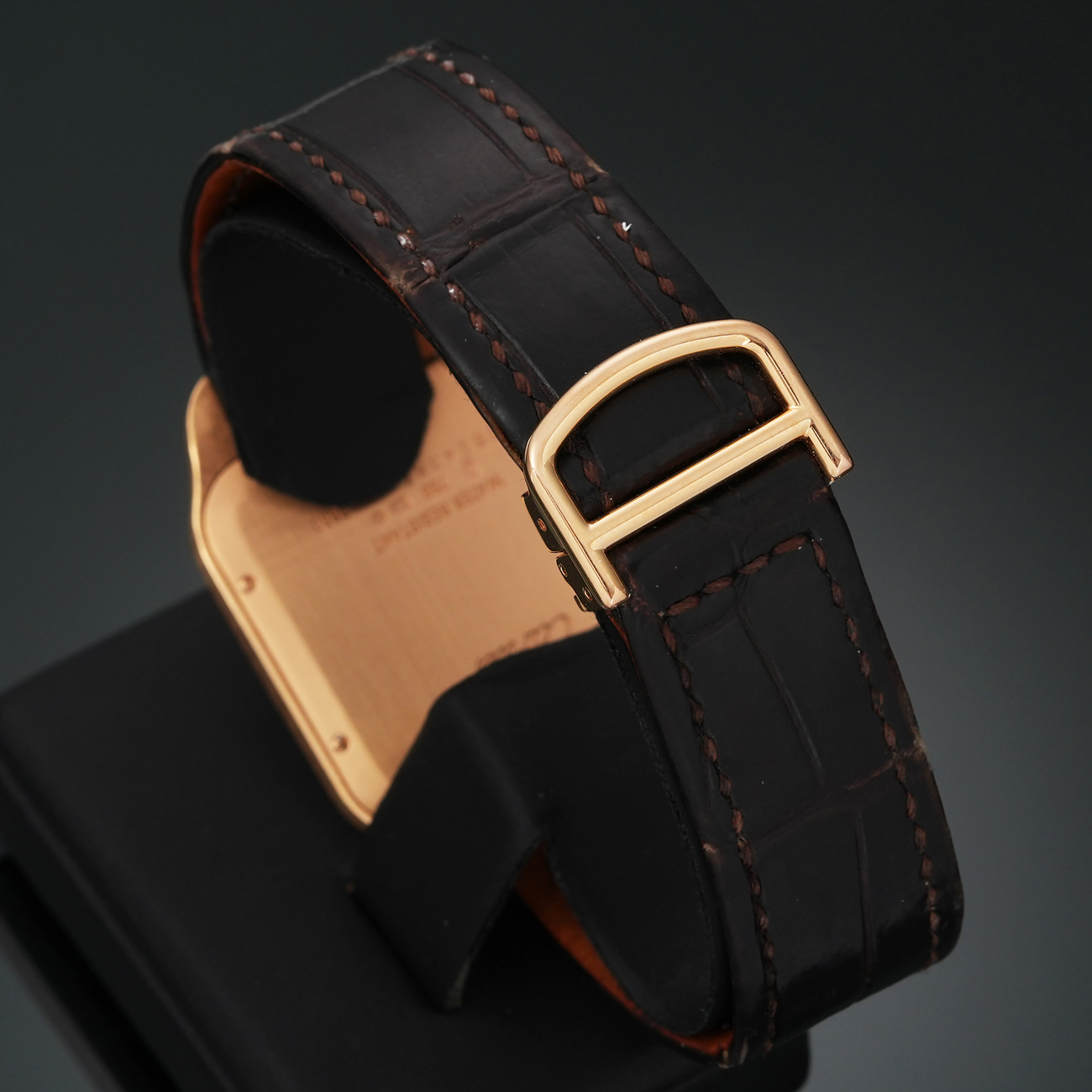 CARTIER(USED)까르띠에 산토스 뒤몽 라지 W2006951