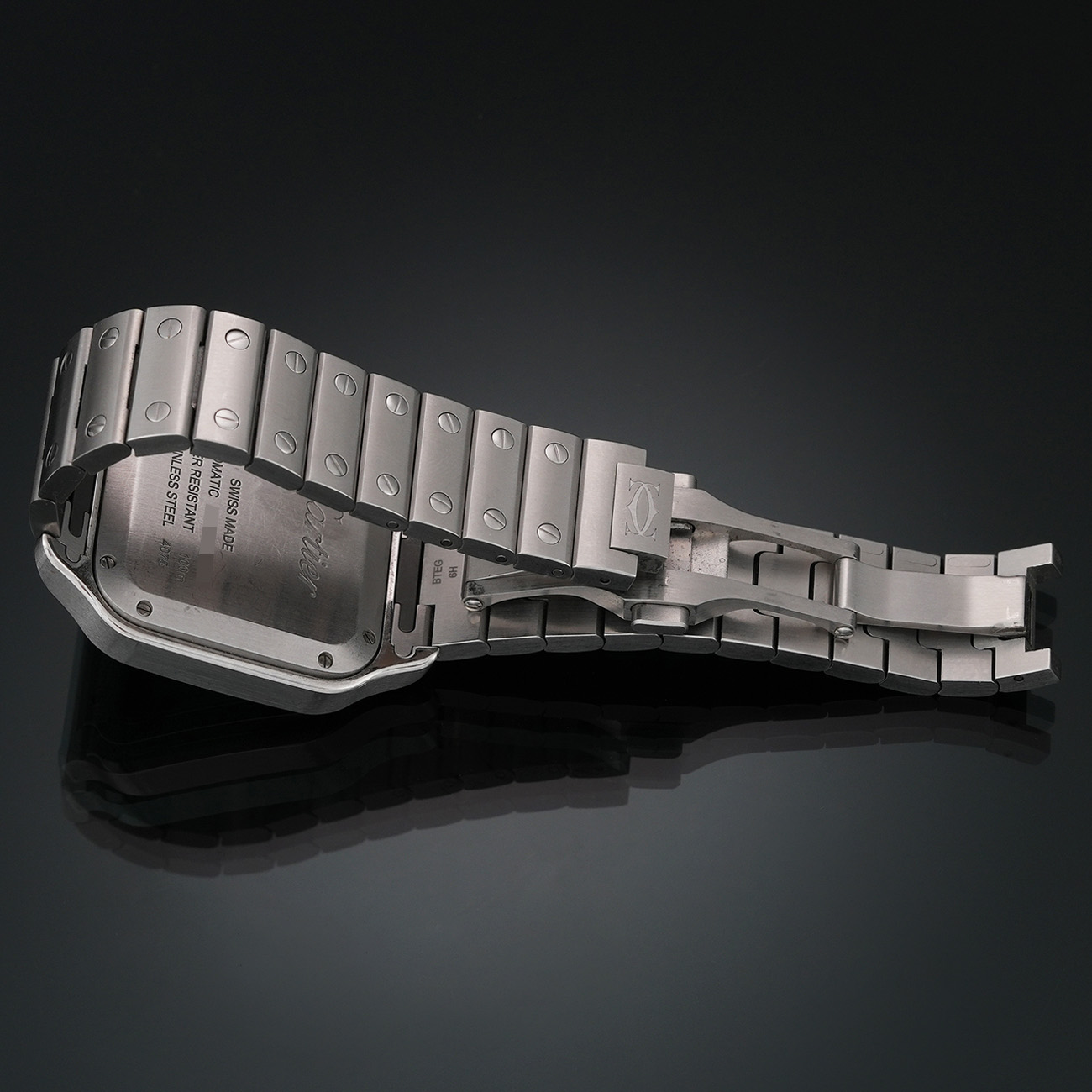 CARTIER(USED)까르띠에 W4SA0005 산토스 다이아 미듐