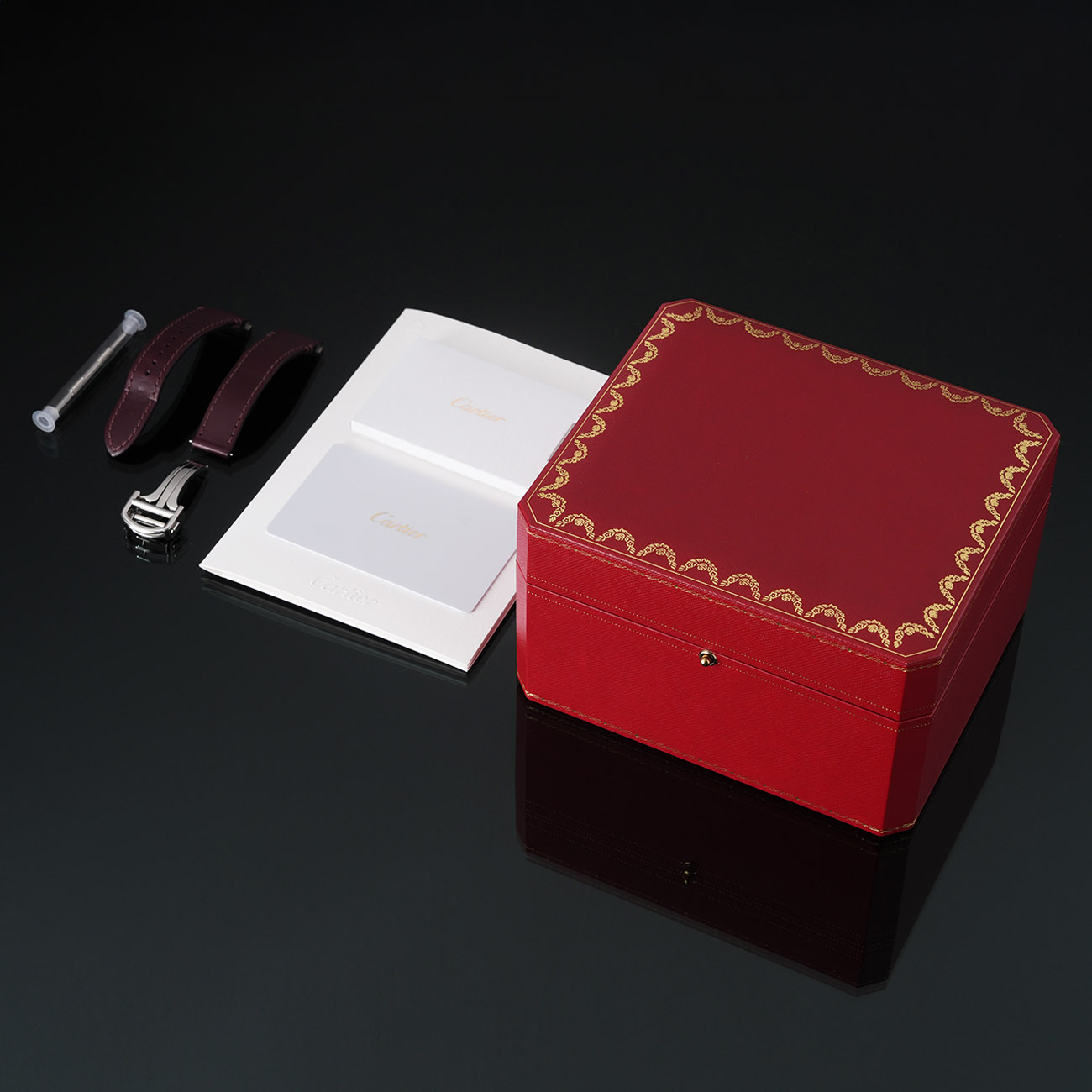 CARTIER(USED)까르띠에 W4SA0005 산토스 다이아 미듐