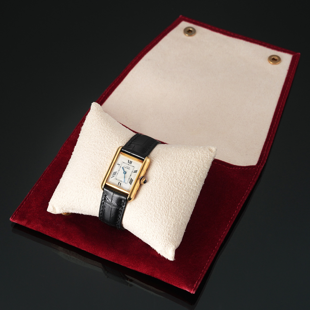 CARTIER(USED)까르띠에 탱크 머스트 스몰 W1013654