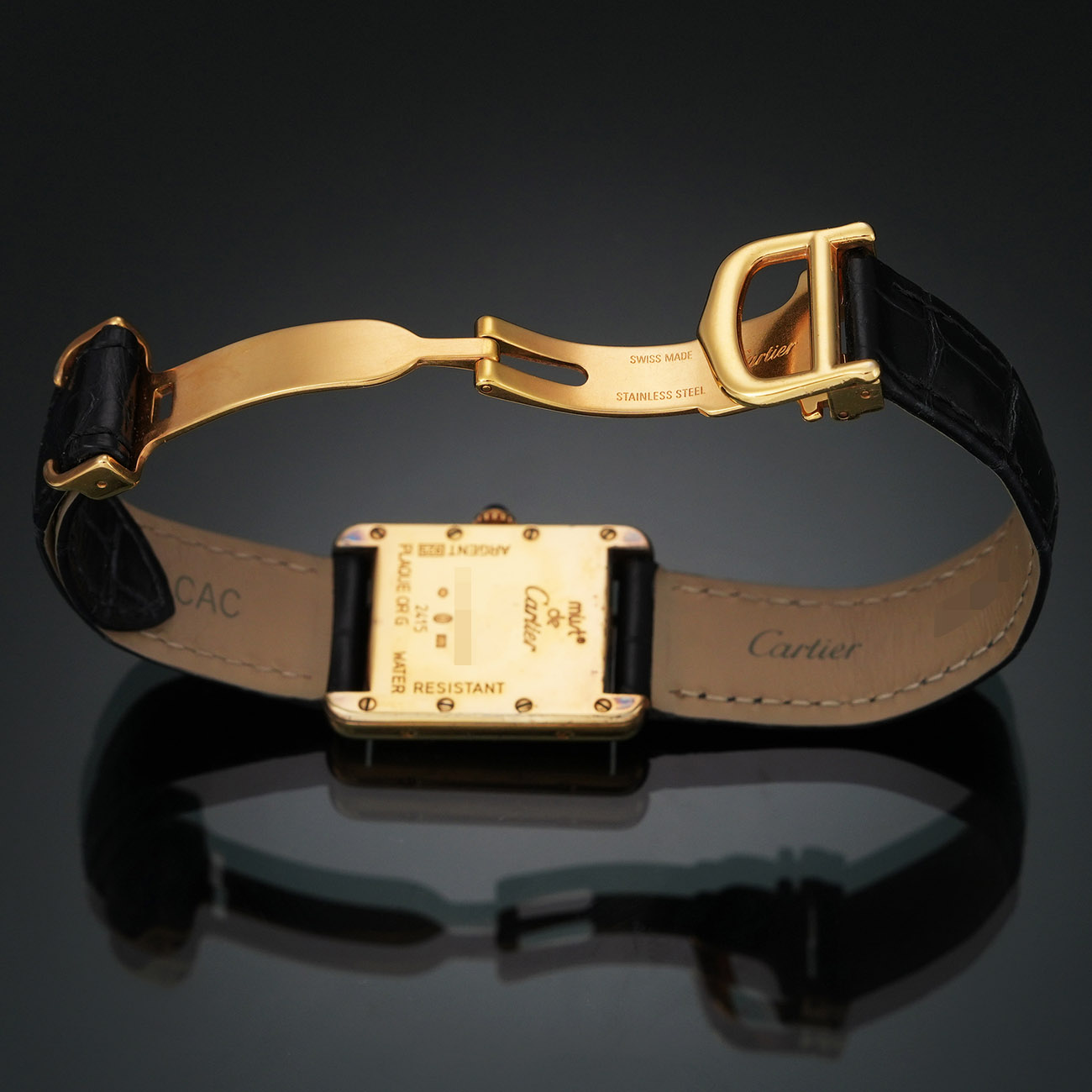 CARTIER(USED)까르띠에 탱크 머스트 스몰 W1013654