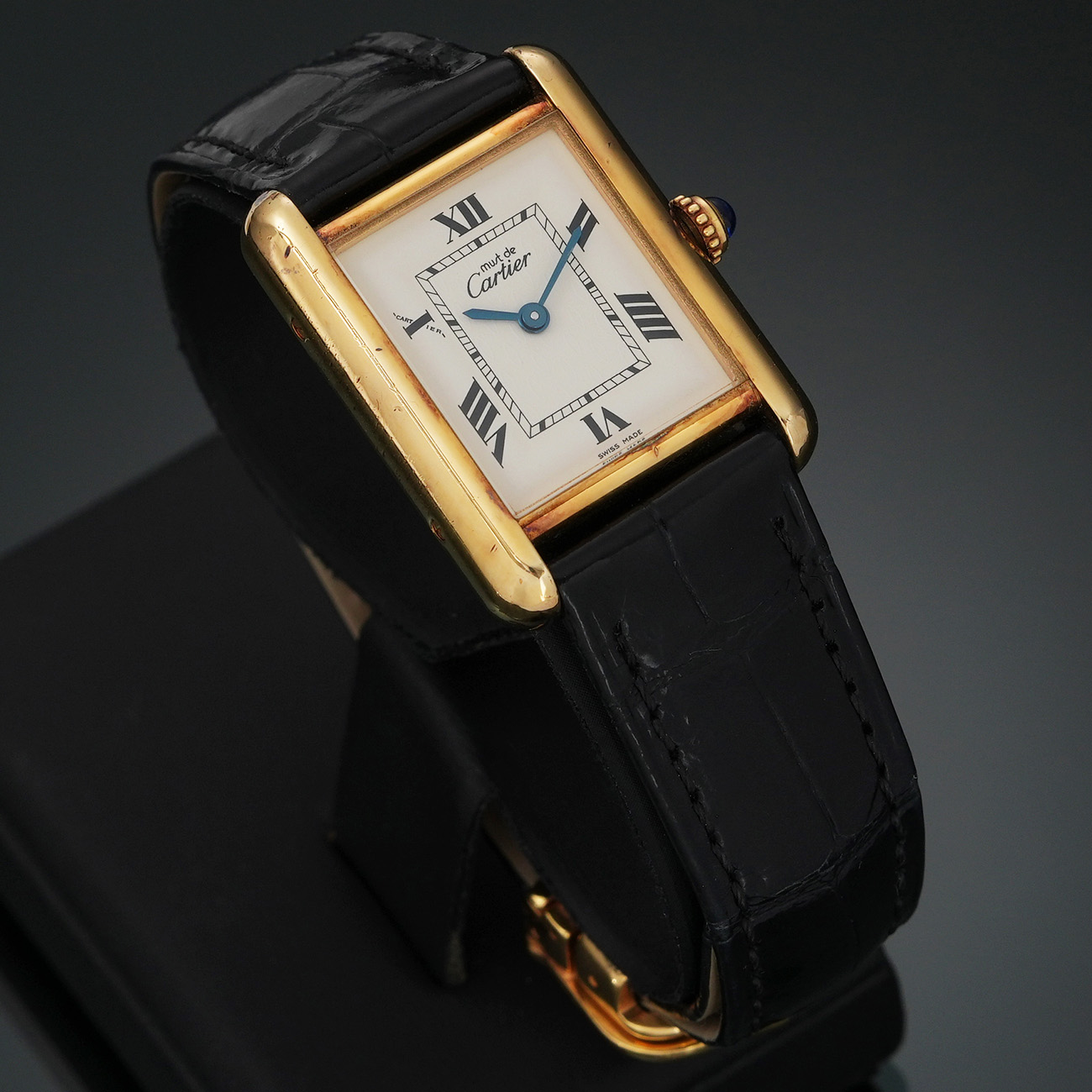 CARTIER(USED)까르띠에 탱크 머스트 스몰 W1013654