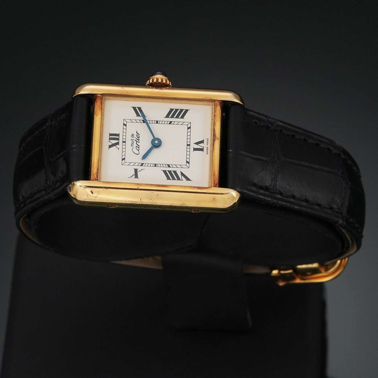 CARTIER(USED)까르띠에 탱크 머스트 스몰 W1013654