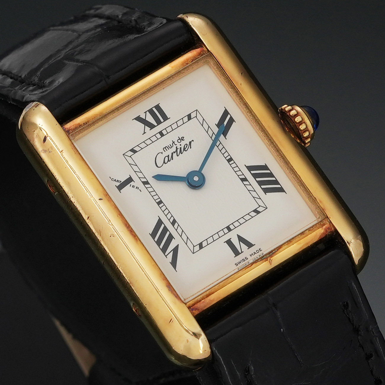 CARTIER(USED)까르띠에 탱크 머스트 스몰 W1013654
