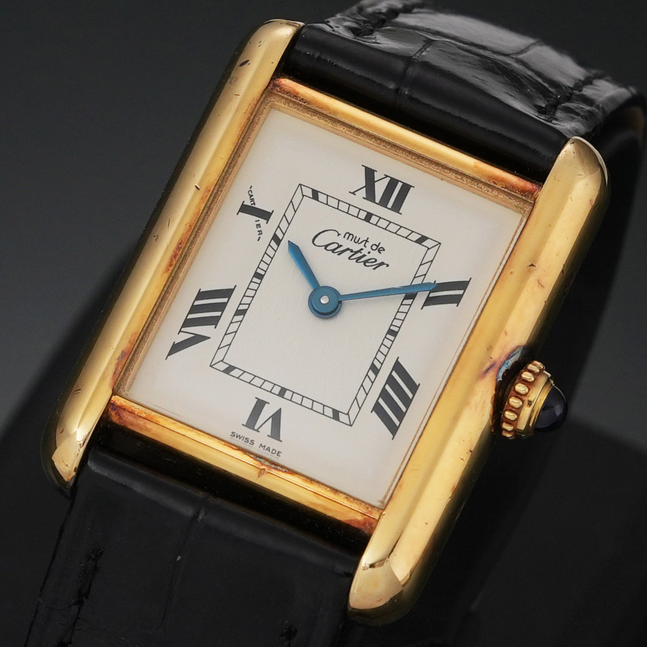 CARTIER(USED)까르띠에 탱크 머스트 스몰 W1013654