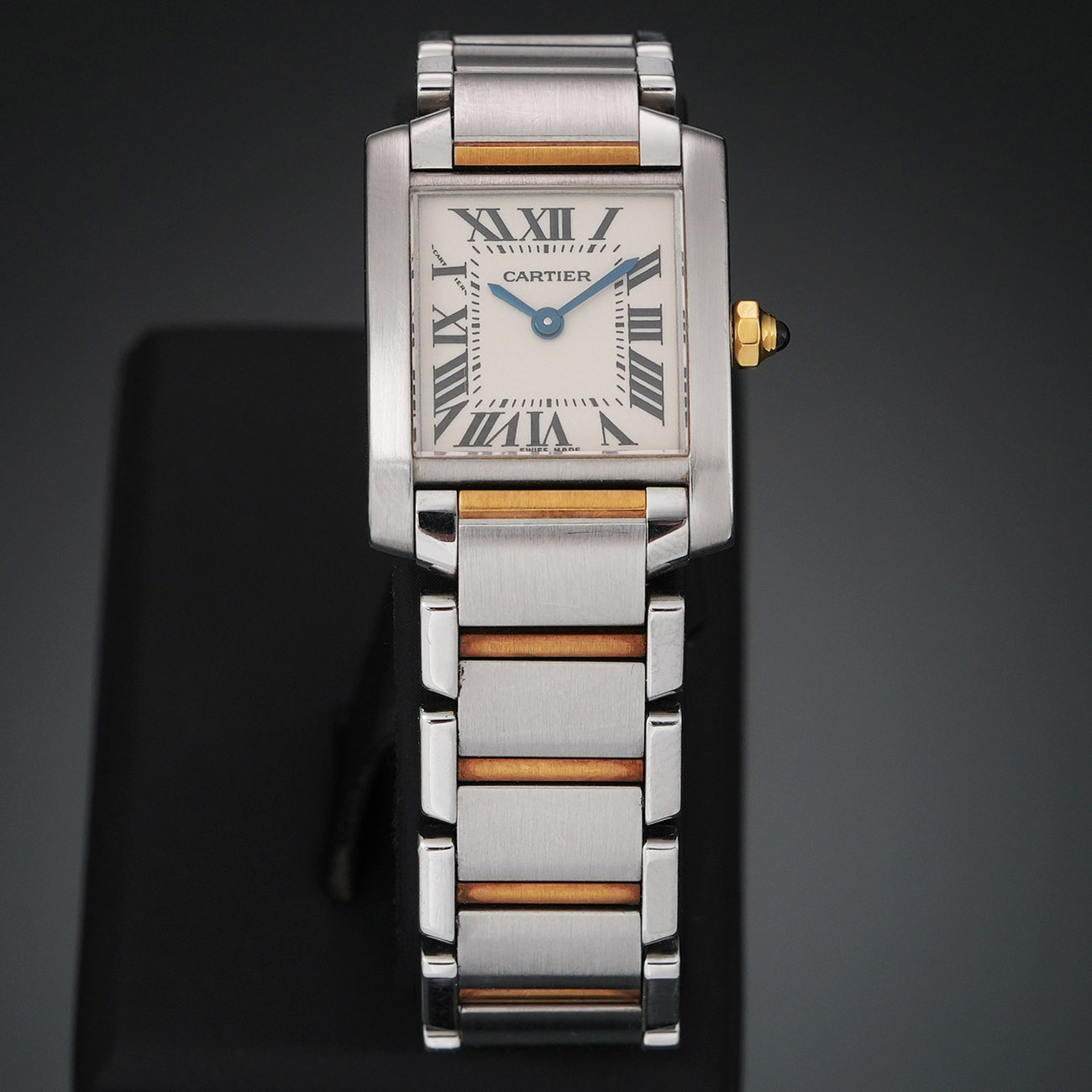 CARTIER(USED)까르띠에 탱크 프랑세즈 스몰 W51007Q4