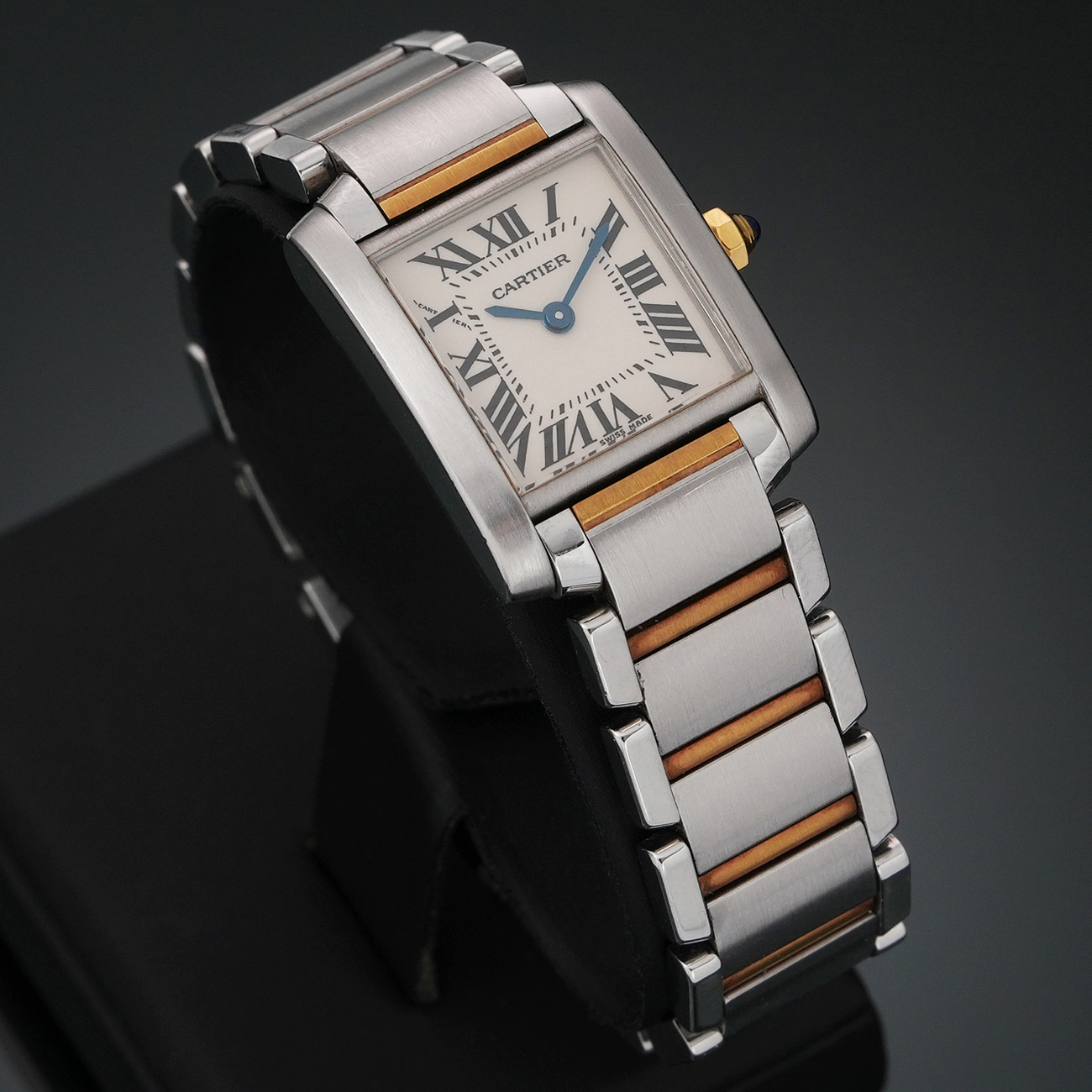 CARTIER(USED)까르띠에 탱크 프랑세즈 스몰 W51007Q4