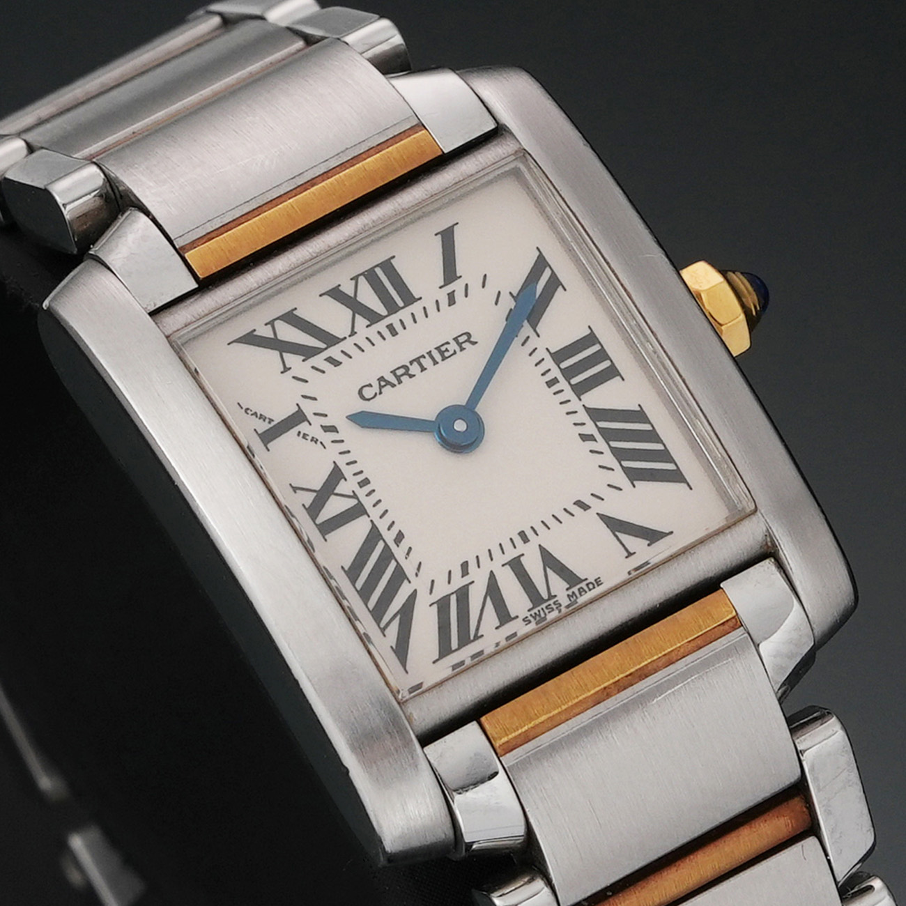 CARTIER(USED)까르띠에 탱크 프랑세즈 스몰 W51007Q4