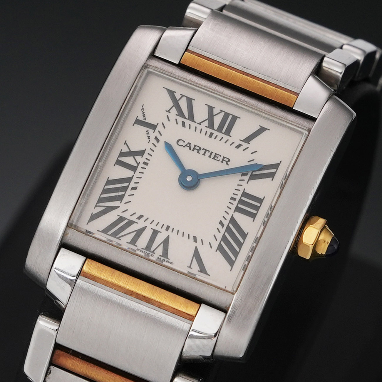 CARTIER(USED)까르띠에 탱크 프랑세즈 스몰 W51007Q4