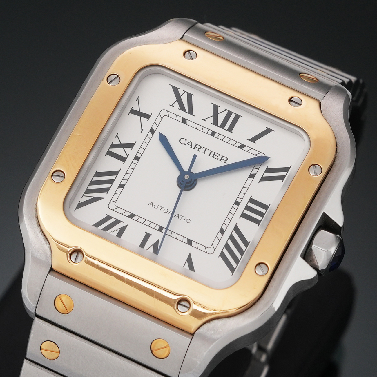 CARTIER(USED)까르띠에 산토스 미듐 W2SA0007