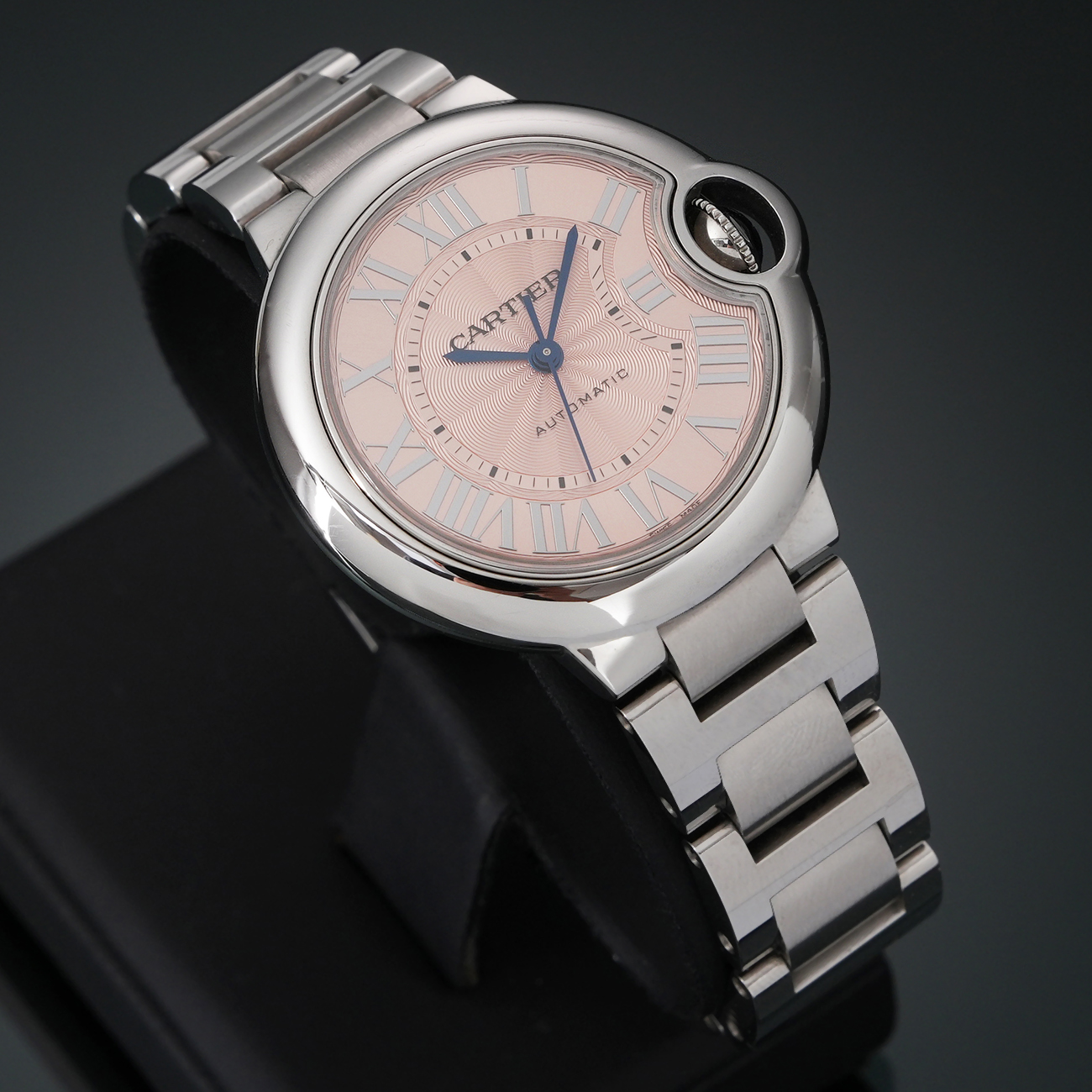 CARTIER(USED)까르띠에 WSB0046 발롱블루 33 오토매틱 워치