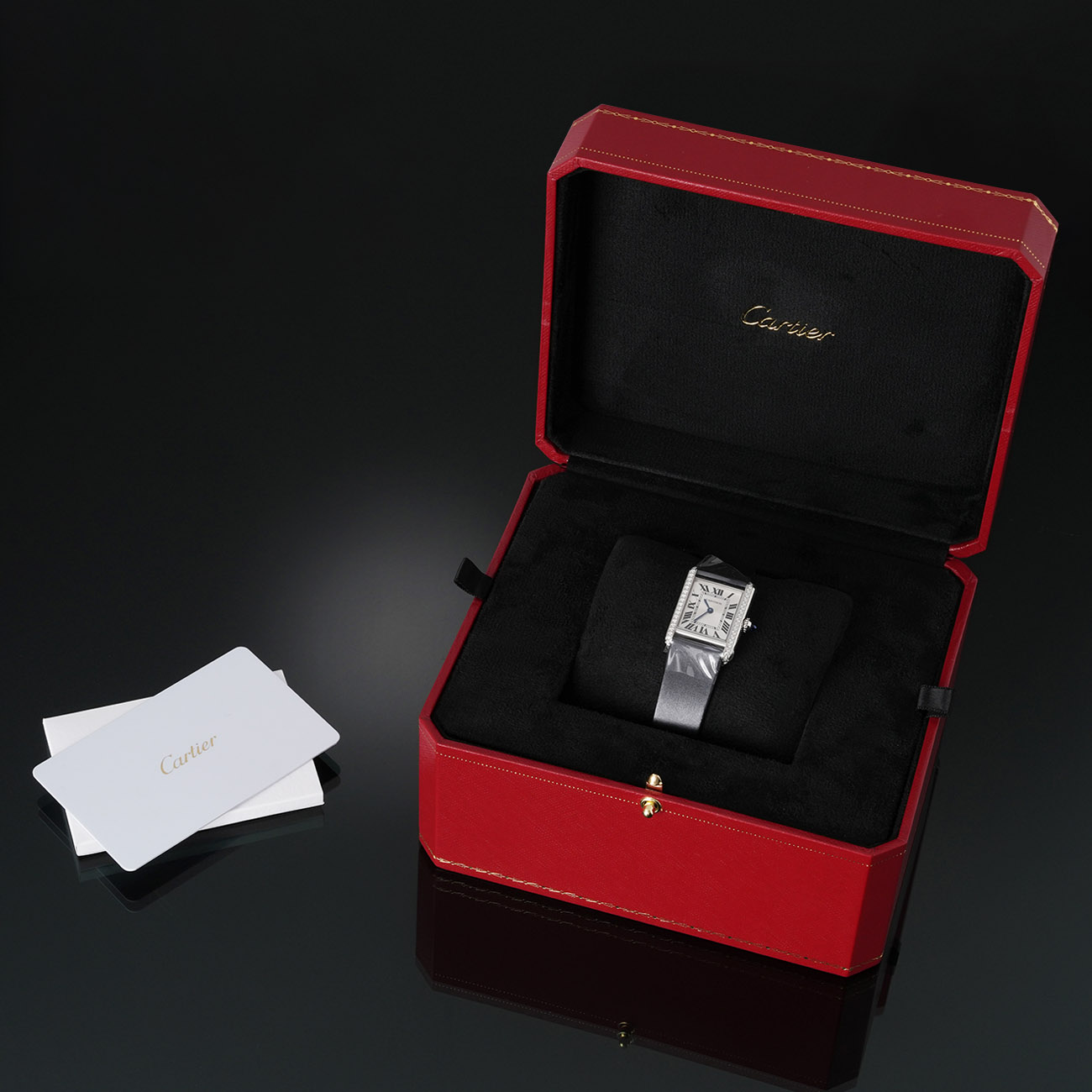 CARTIER(NEW)까르띠에 W4TA0031 탱크 머스트 스몰 다이아몬드 베젤