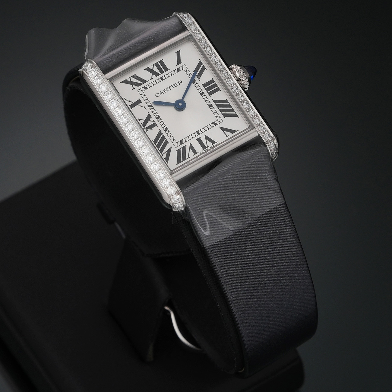 CARTIER(NEW)까르띠에 W4TA0031 탱크 머스트 스몰 다이아몬드 베젤