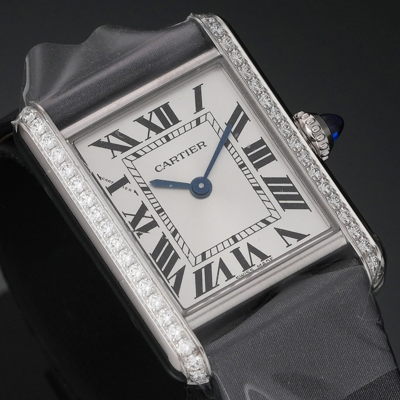 CARTIER(NEW)까르띠에 W4TA0031 탱크 머스트 스몰 다이아몬드 베젤