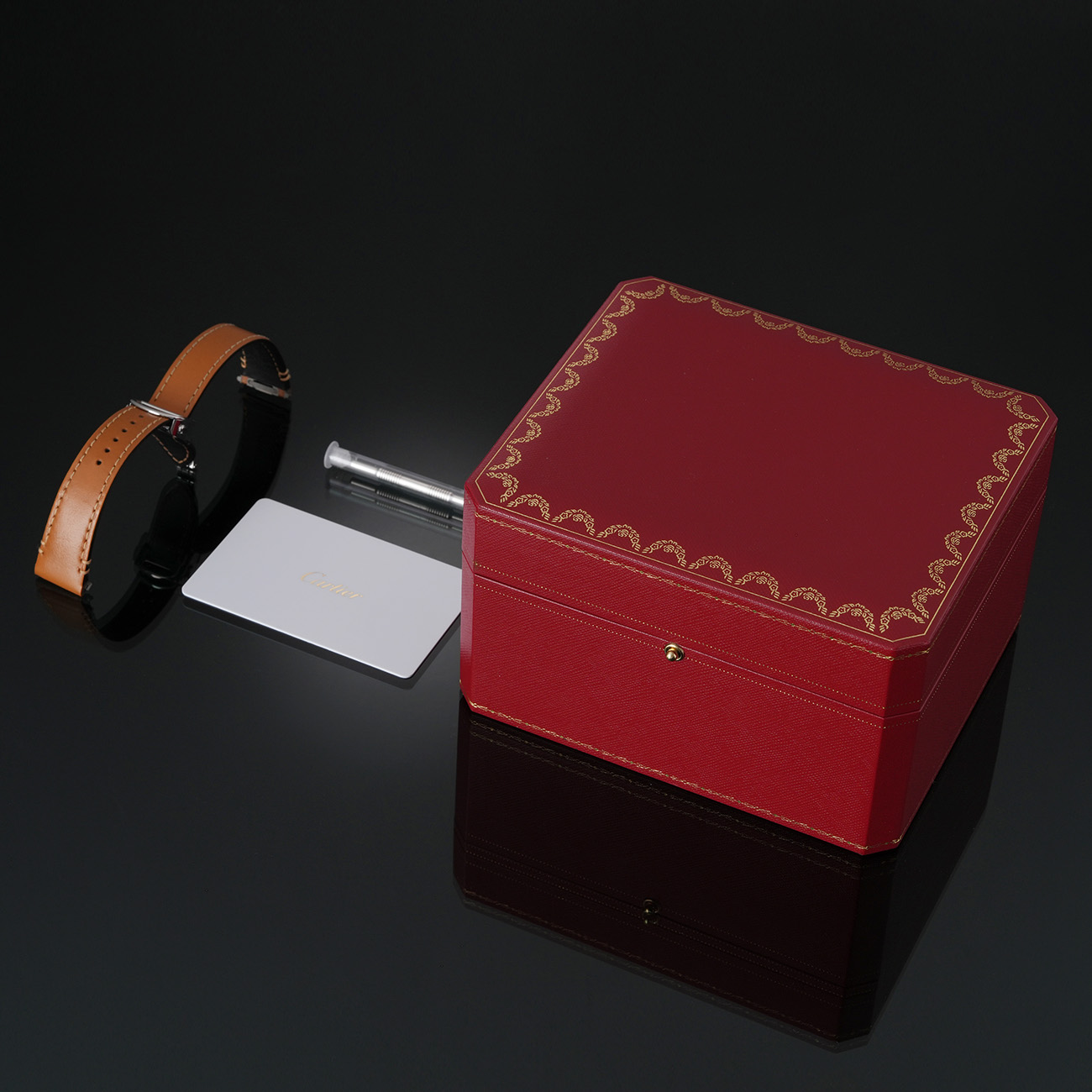 CARTIER(USED)까르띠에 산토스 미듐 WSSA0029