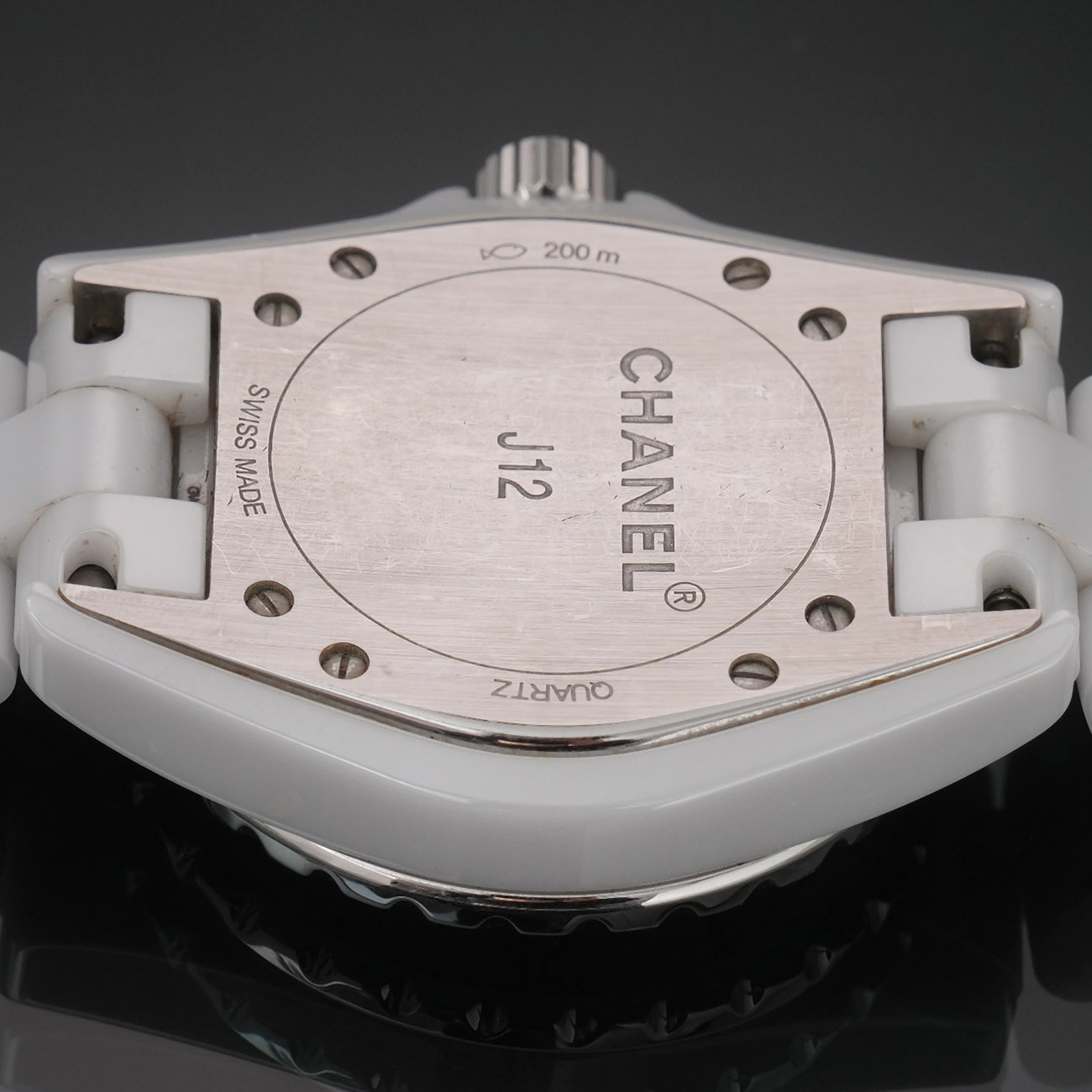 CHANEL(USED)샤넬 J112 33 화이트세라믹 H1628