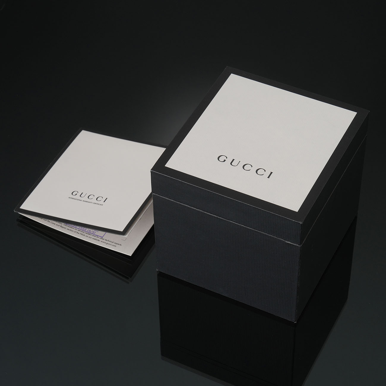GUCCI(USED)구찌 YA133515 인터로킹 메탈 여성시계