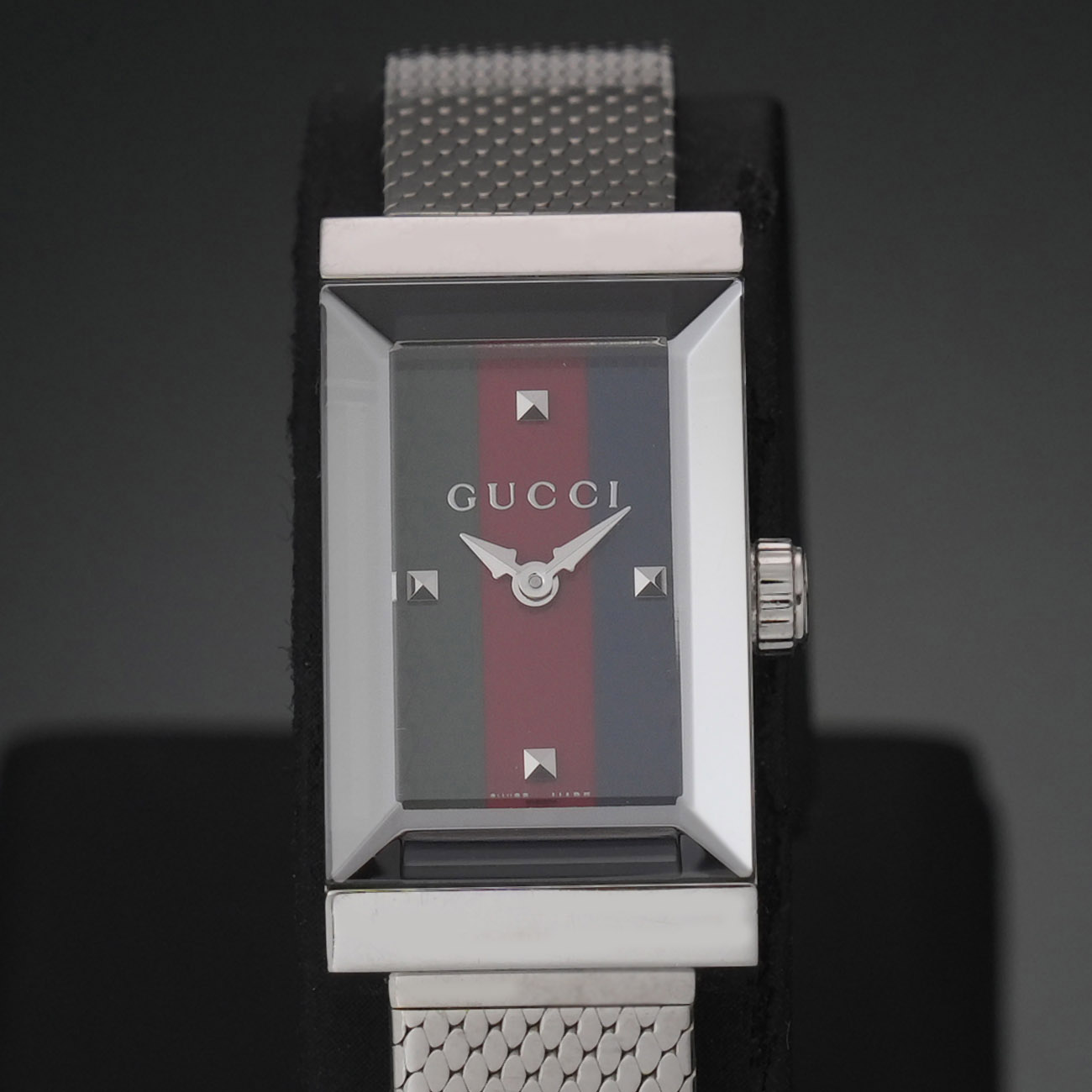GUCCI(USED)구찌 타임플레닛 메쉬워치 YA147510