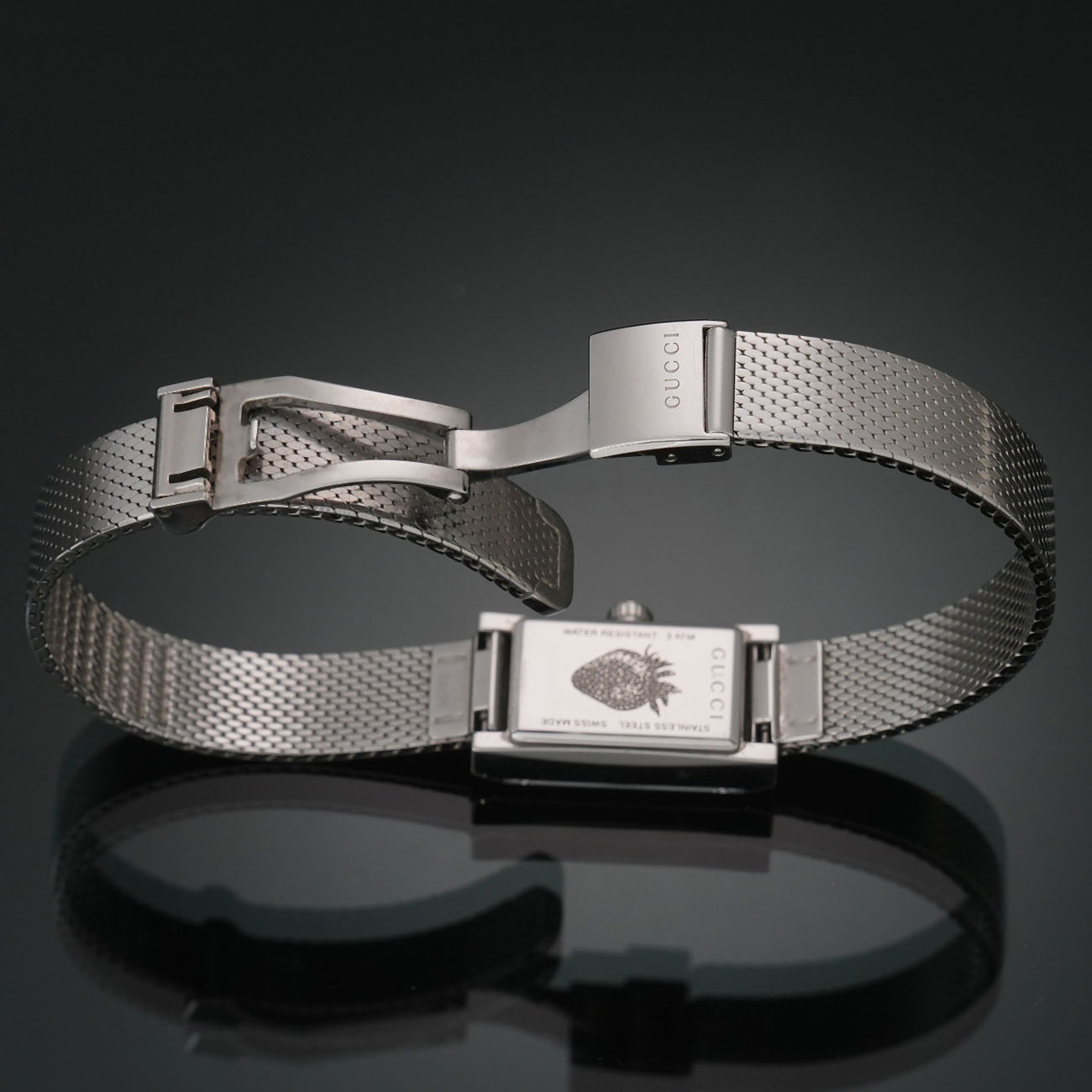 GUCCI(USED)구찌 타임플레닛 메쉬워치 YA147510