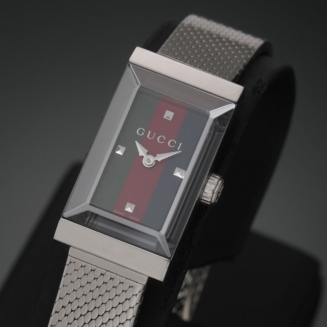 GUCCI(USED)구찌 타임플레닛 메쉬워치 YA147510