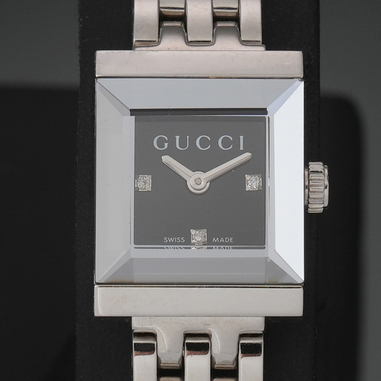 GUCCI(USED)구찌 YA128507 G-프레임 쿼츠 워치
