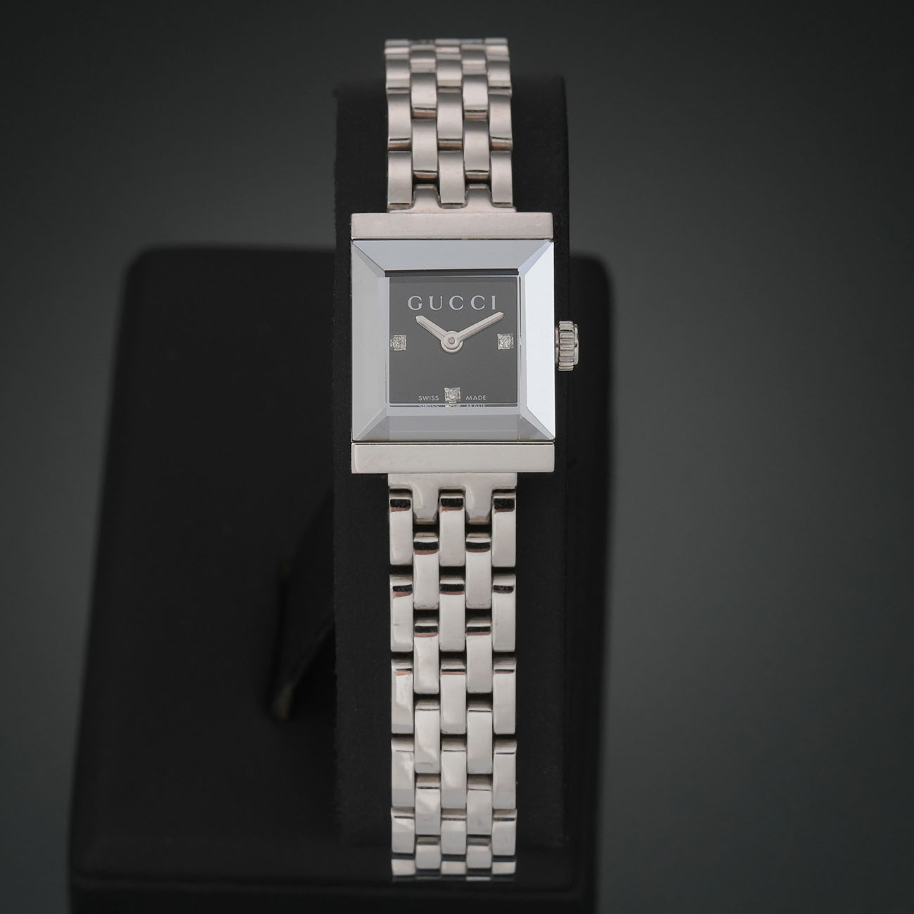 GUCCI(USED)구찌 YA128507 G-프레임 쿼츠 워치