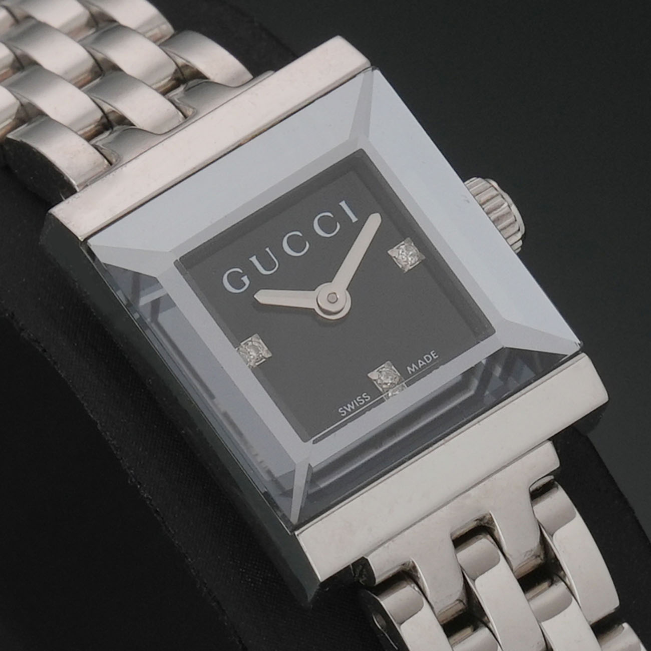 GUCCI(USED)구찌 YA128507 G-프레임 쿼츠 워치