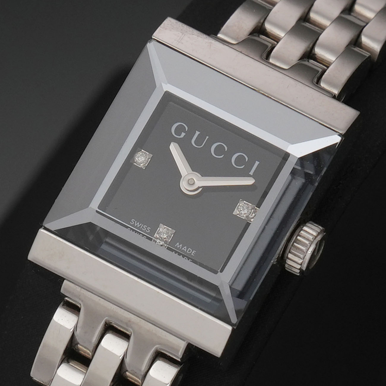 GUCCI(USED)구찌 YA128507 G-프레임 쿼츠 워치
